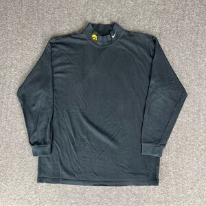Vintage Nike Iowa Hawkeyes Long Sleeve Turtleneck Shirt Men’s Size  XL Black
